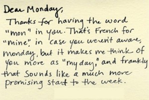 MY  Marvelous “MOON” Day Musings